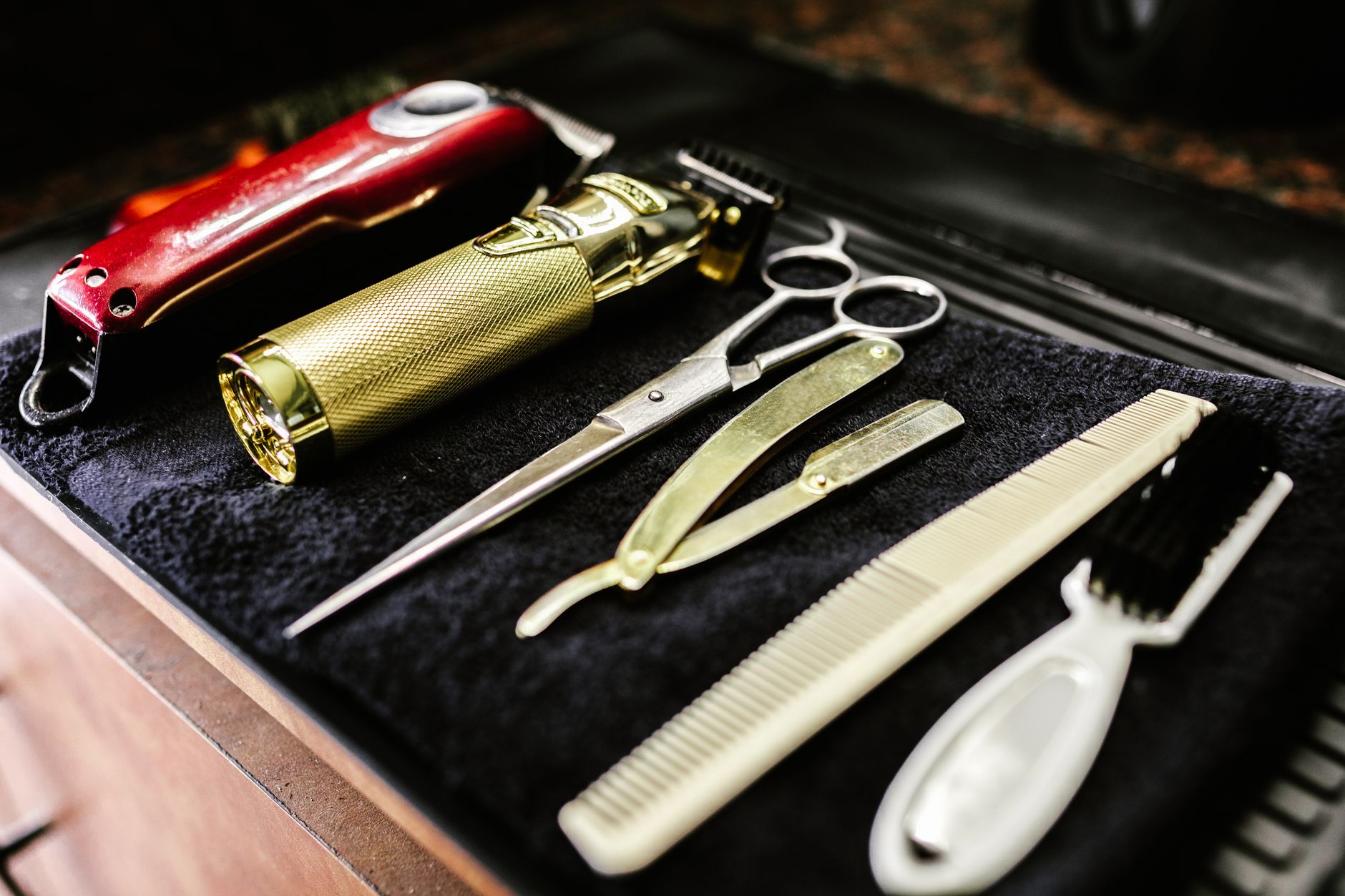 Ferramentas de barbearia premium — Du Bigode