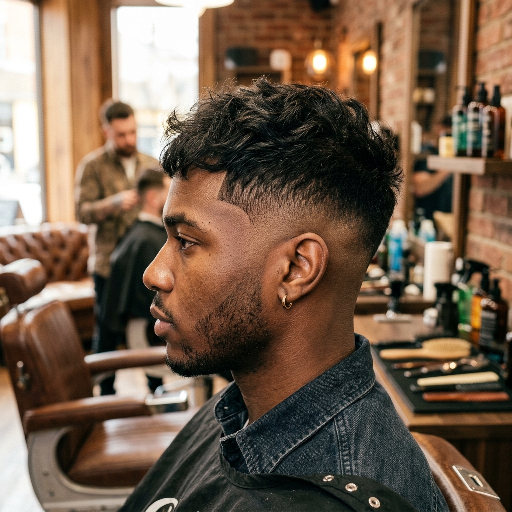 Textured Crop & Fade