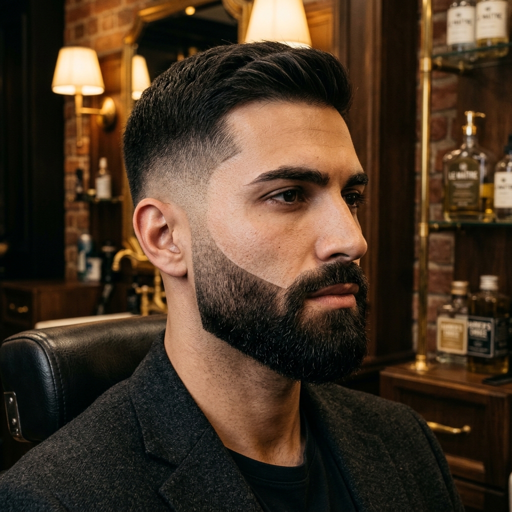 Barba Alinhada & Degradê